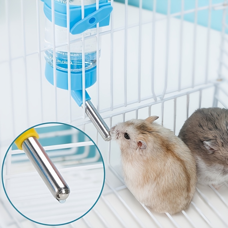Pet Water Fountain - 250ml Hamster Drinker Plastic Water Bottle