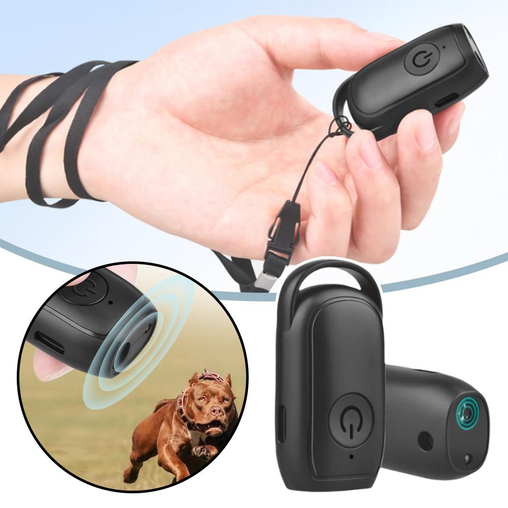 Dog Muzzle Silicone - Portable Outdoor Anti Bark Deterrent Ultrasonic