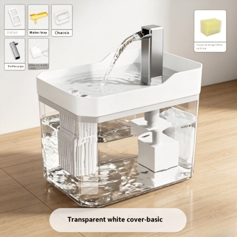 Pet Water Fountain - USB Silent Cat Water Fountain Circulating