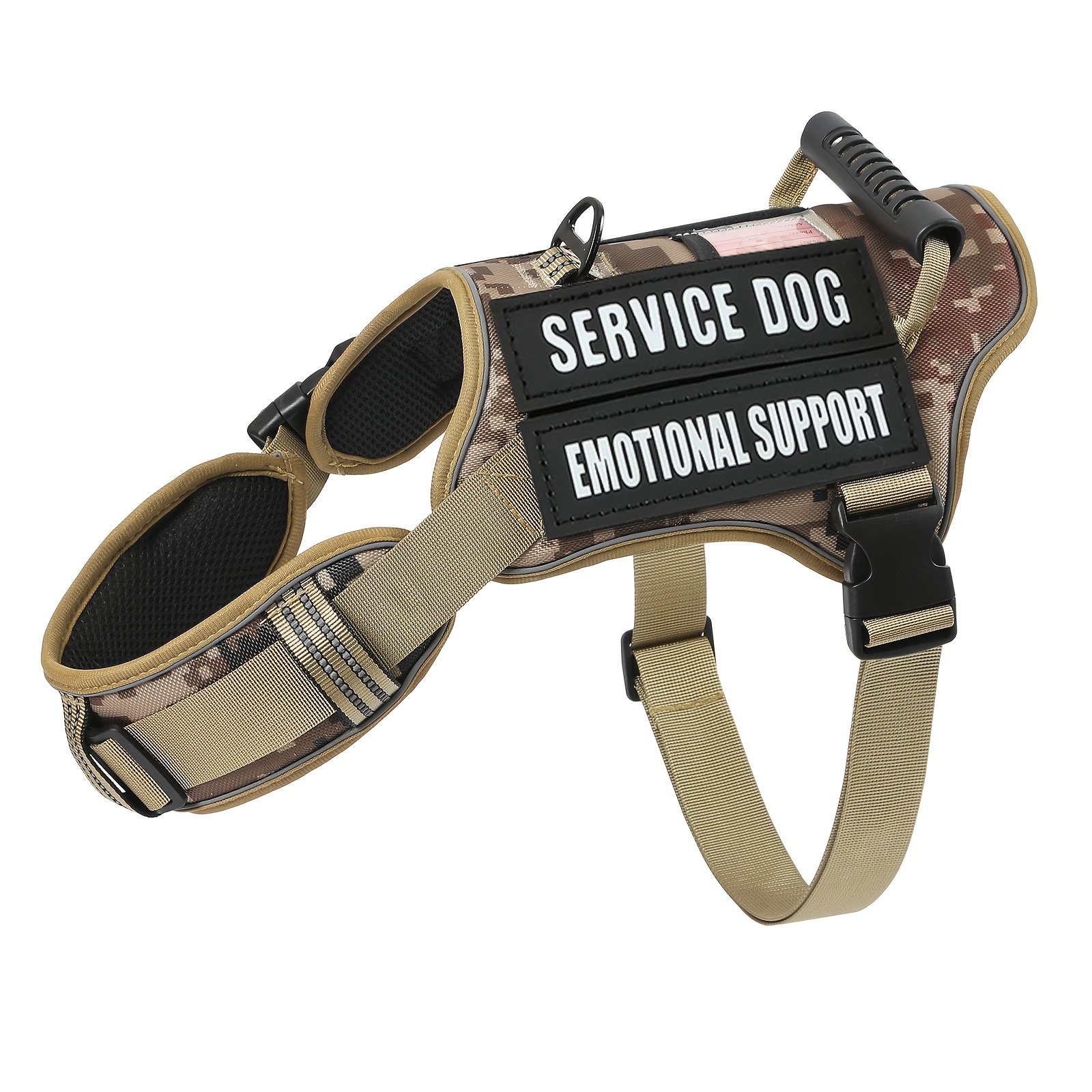 No Pull Dog Harness - Tactical Service Dog Harness with Molle