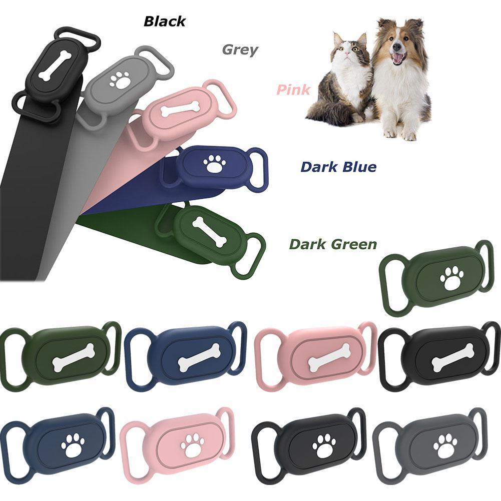 Dog Muzzle Silicone - Protective Case Dog Cat Collar Holder