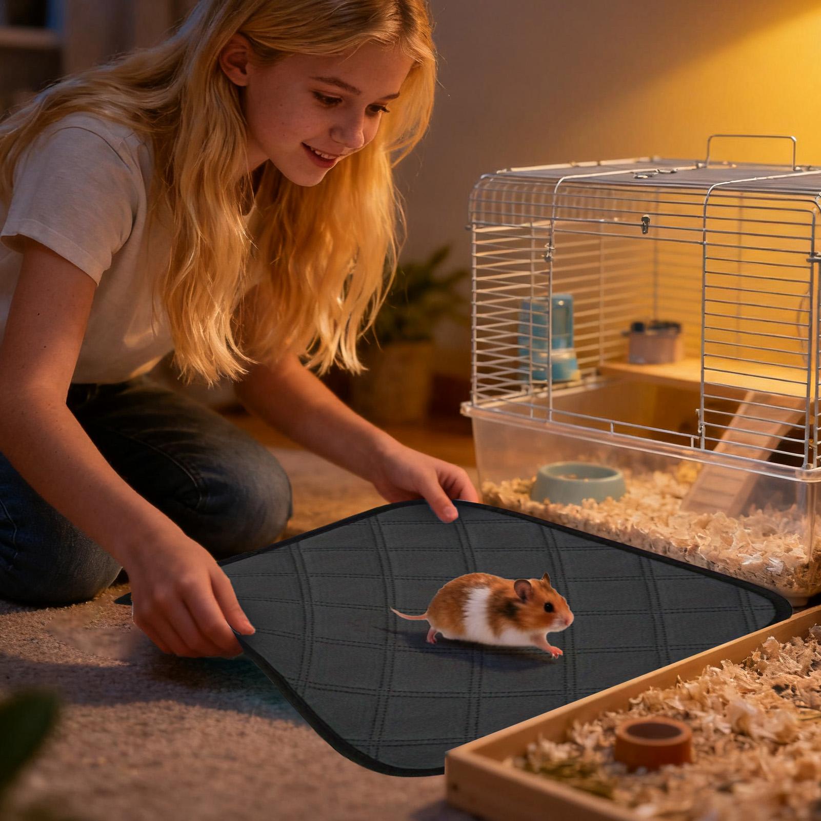 Bunny Cage Liner 4 Pieces Trai - Hedgehog Bedding Liner review and price