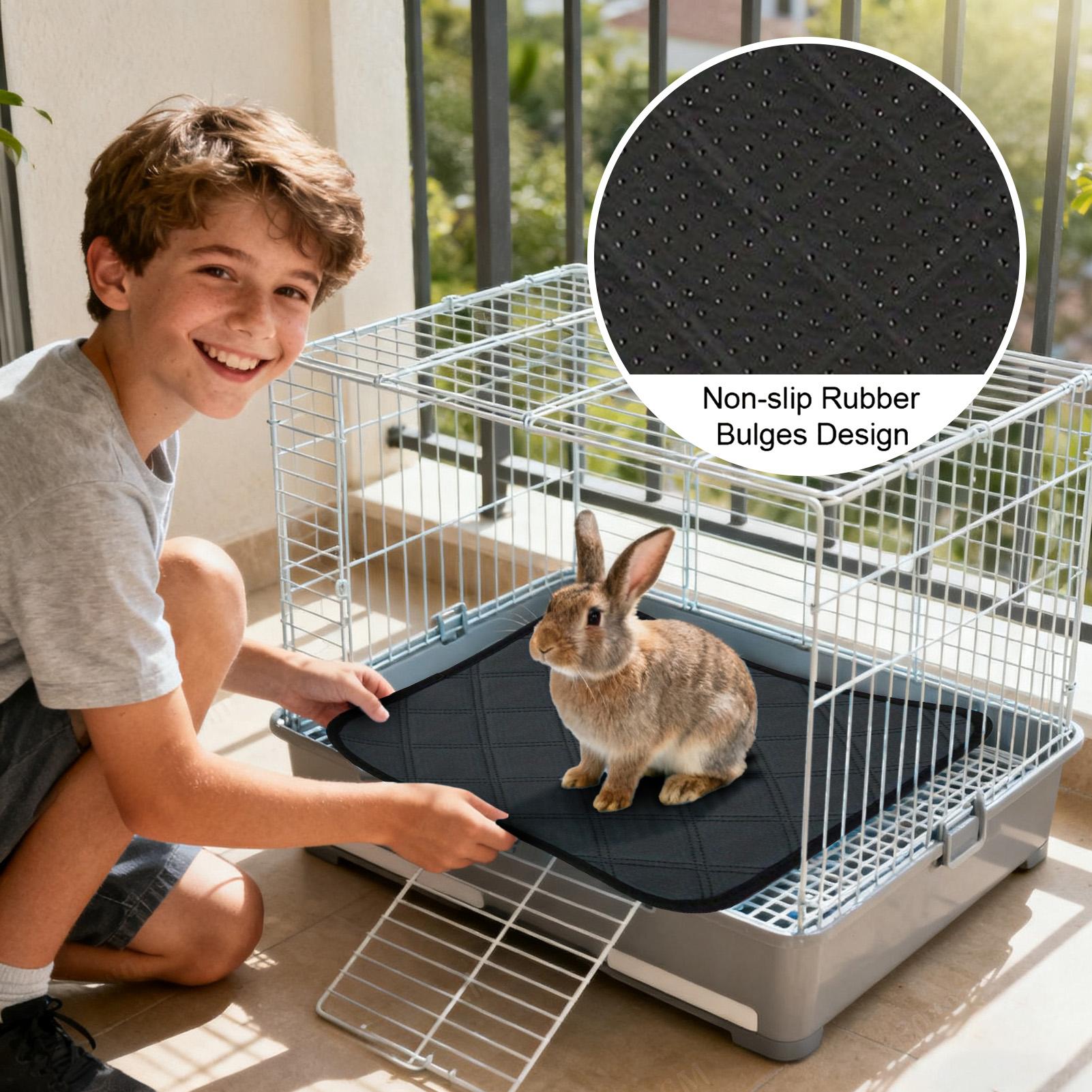 Bunny Cage Liner 4 Pieces Trai - Hedgehog Bedding Liner review and price