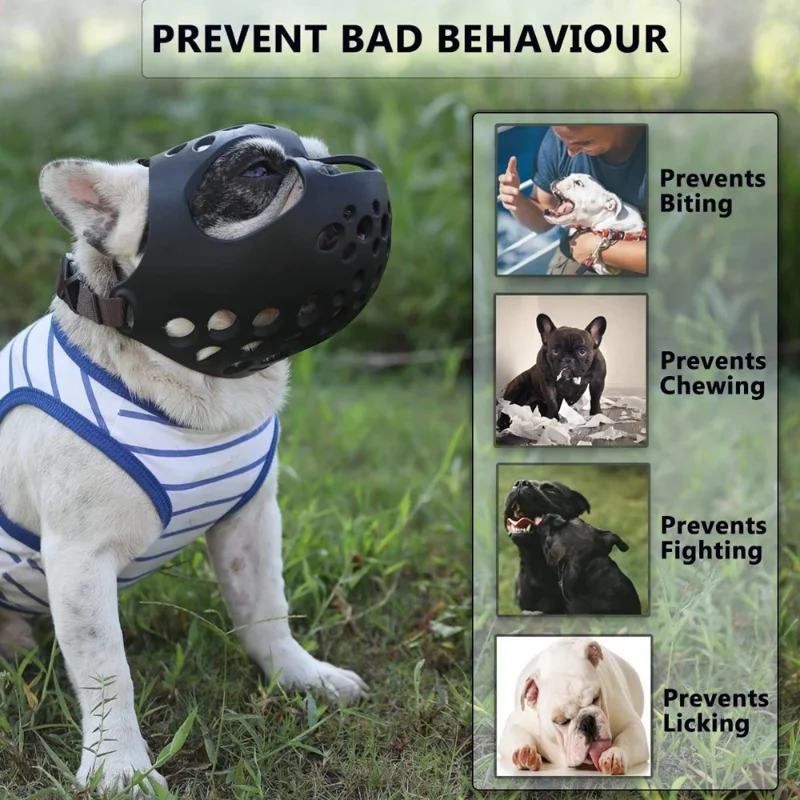 Dog Muzzle For Short Snout Dog - Dog Muzzle Silicone review and price