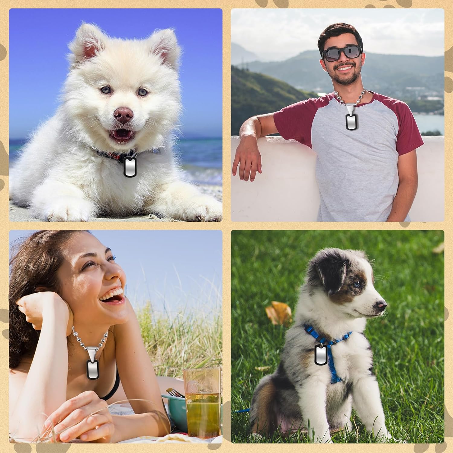 10-20Pcs Dog Tag Silicone Sile - Dog Muzzle Silicone review and price