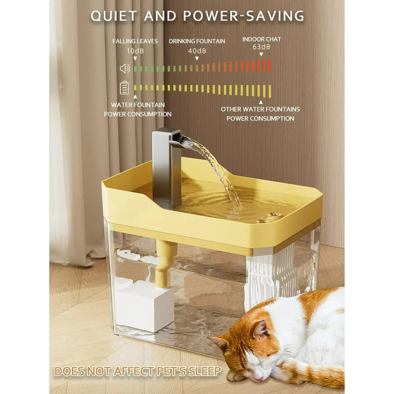 USB Silent Cat Water Fountain  - Pet Water Fountain review and price