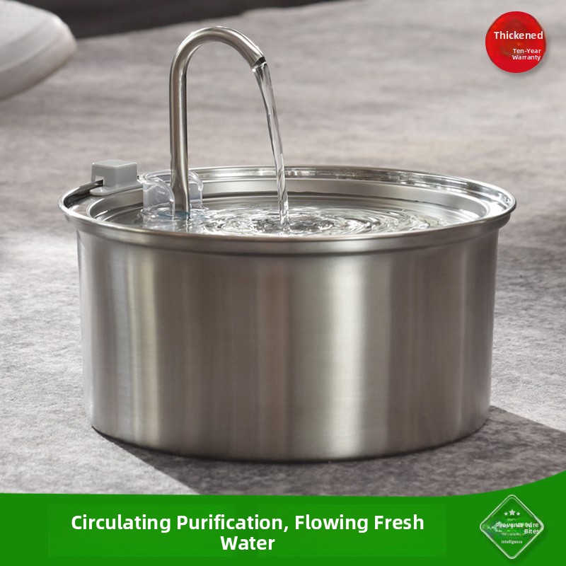 Thiened Stainl Steel  Drinking - Pet Water Fountain review and price