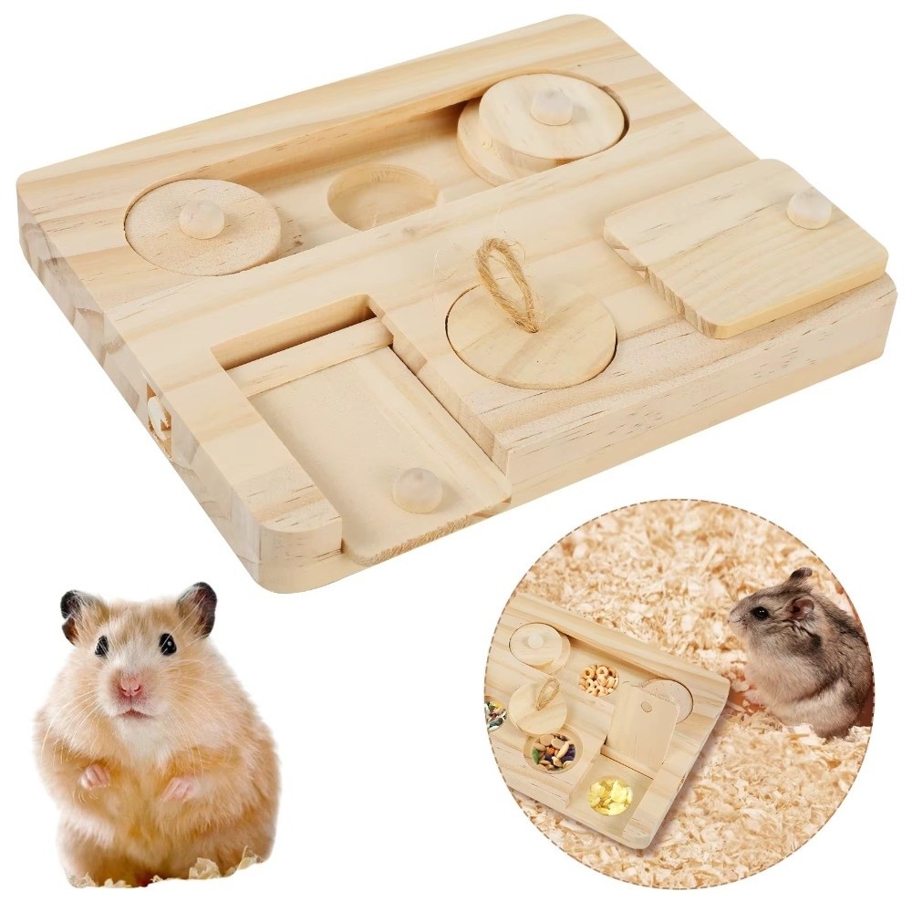 New Wooden Hamsters Foraging T - Pet Supplies Is Food review and price