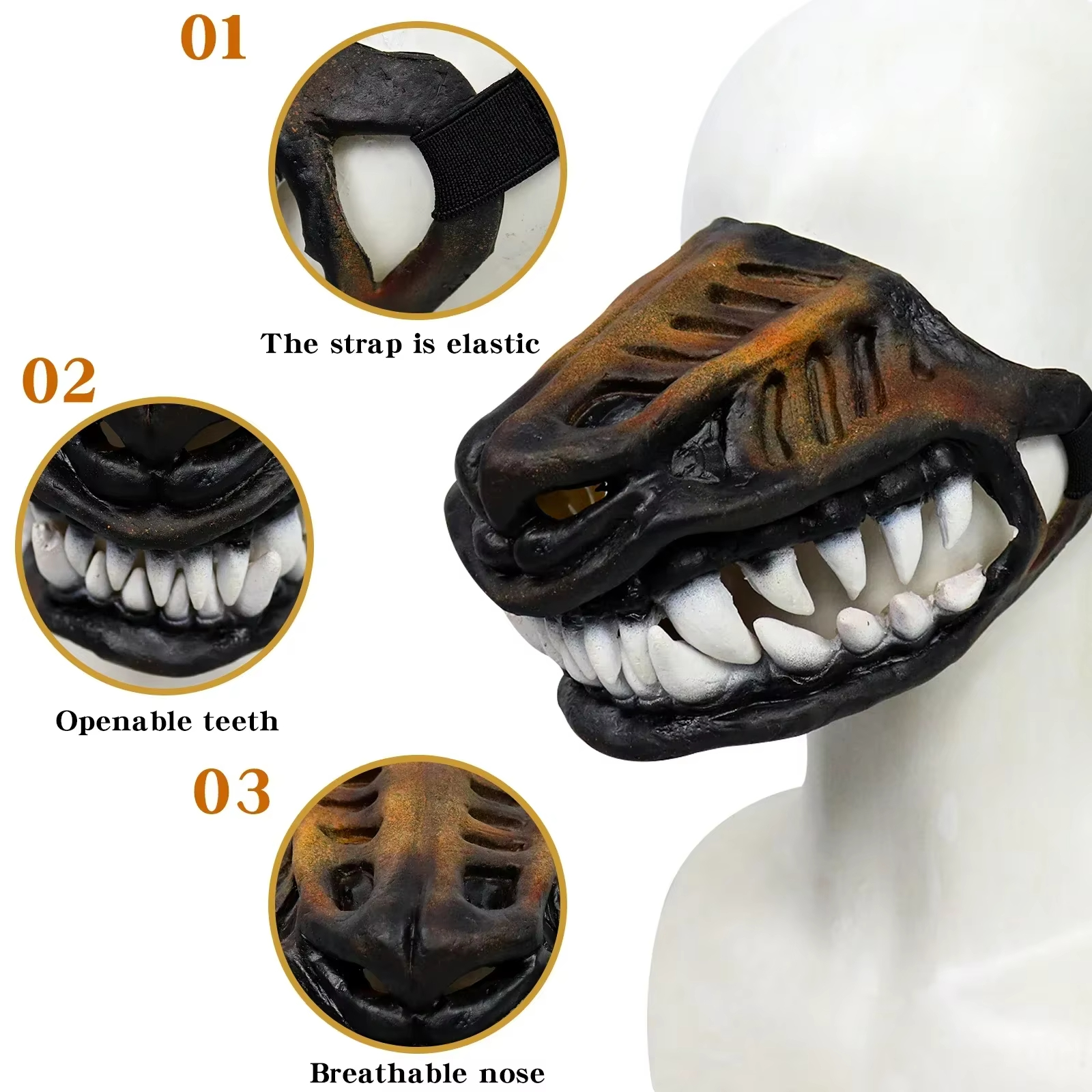 Dog Mouth Mask Padded Latex Ru - Dog Muzzle Silicone review and price