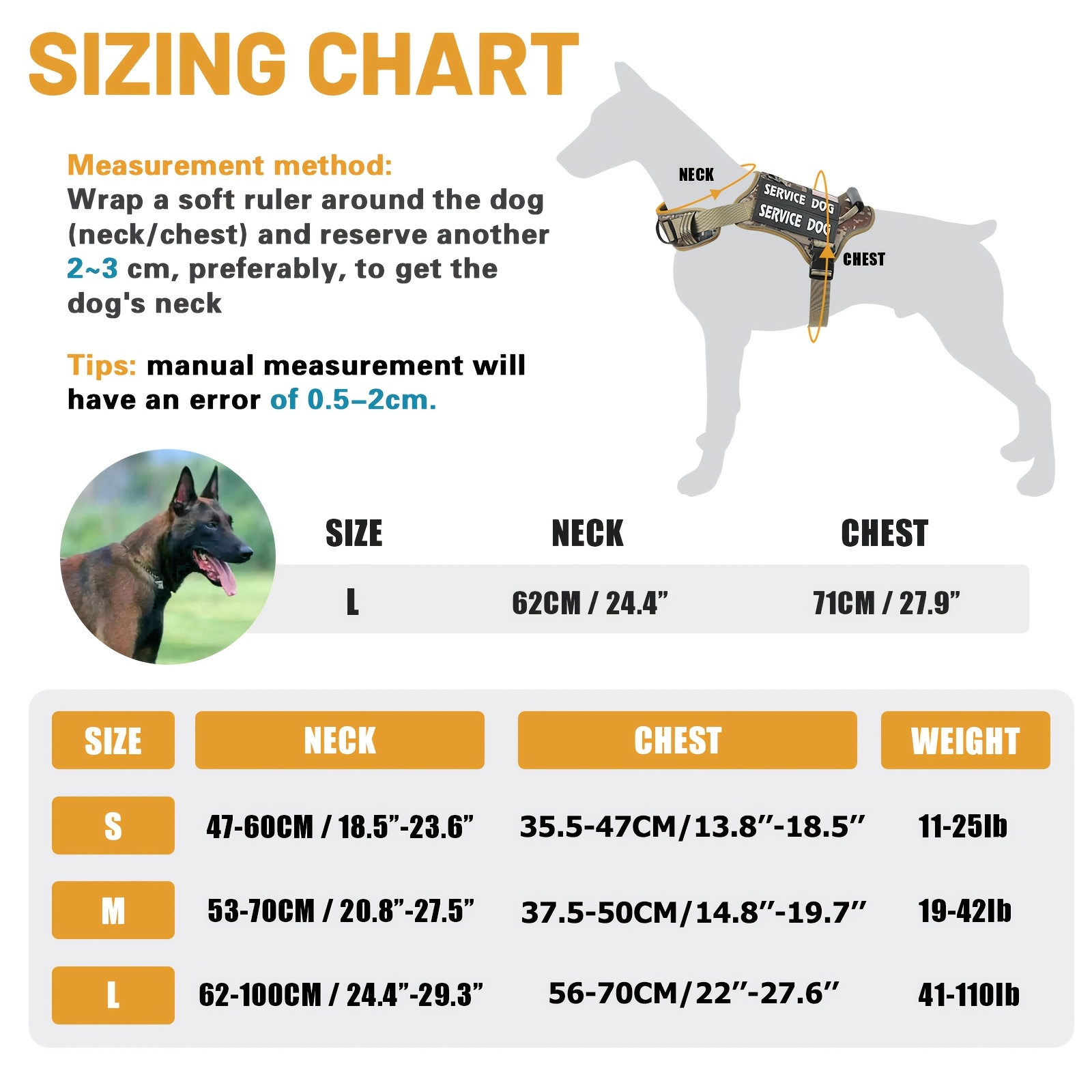 Tactical Service Dog Harness w - No Pull Dog Harness review and price