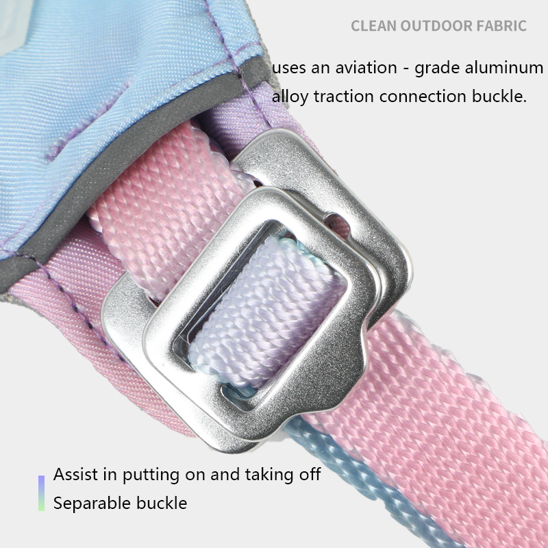 Gradient Color Dog Harness Ves - No Pull Dog Harness review and price