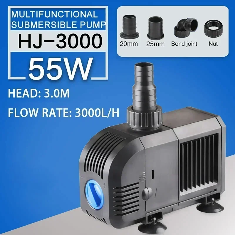 7-55W Ultra-Quiet HJ series 50 - Fish Tank Filter Pump review and price