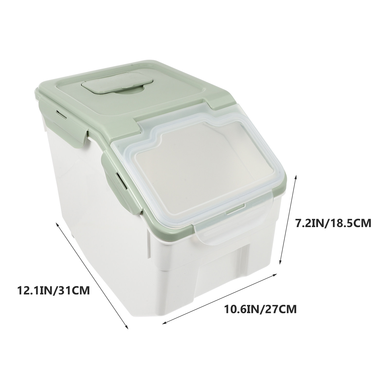 1Pcs Pet Food Storage Bin High - Pet Supplies Is Food review and price