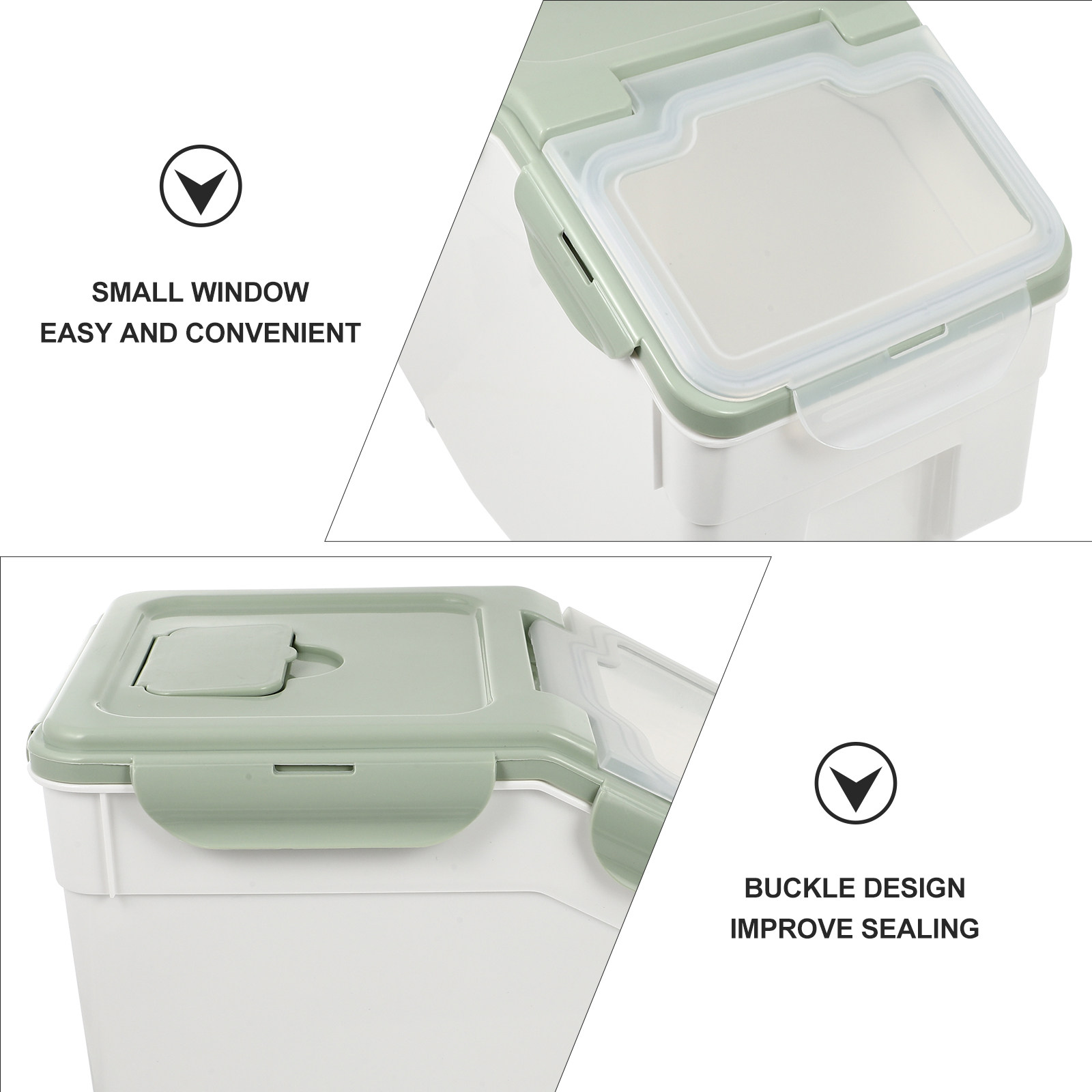 1Pcs Pet Food Storage Bin High - Pet Supplies Is Food review and price