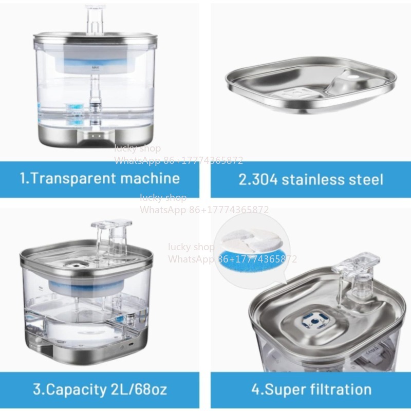 New Cat Fountain Water Dispens - Pet Water Fountain review and price