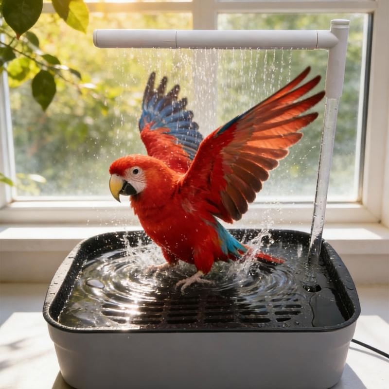 E8BD Pet Bird Bath Box Easy to - Pet Water Fountain review and price