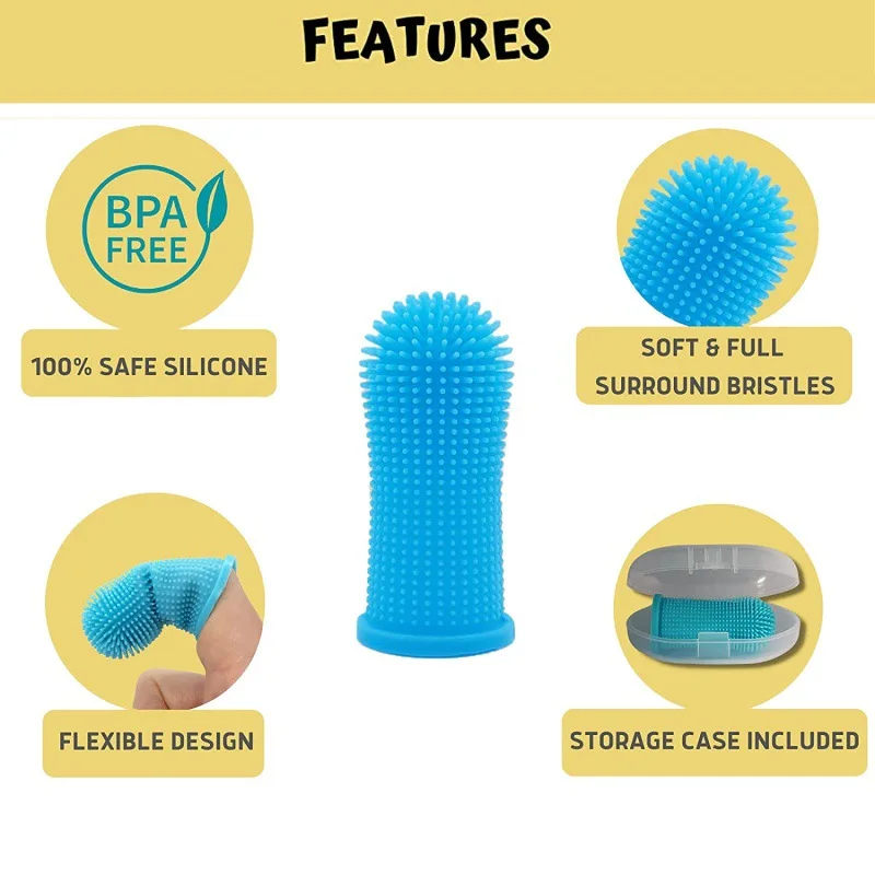 Dog Super Soft  pet Finger Too - Dog Muzzle Silicone review and price