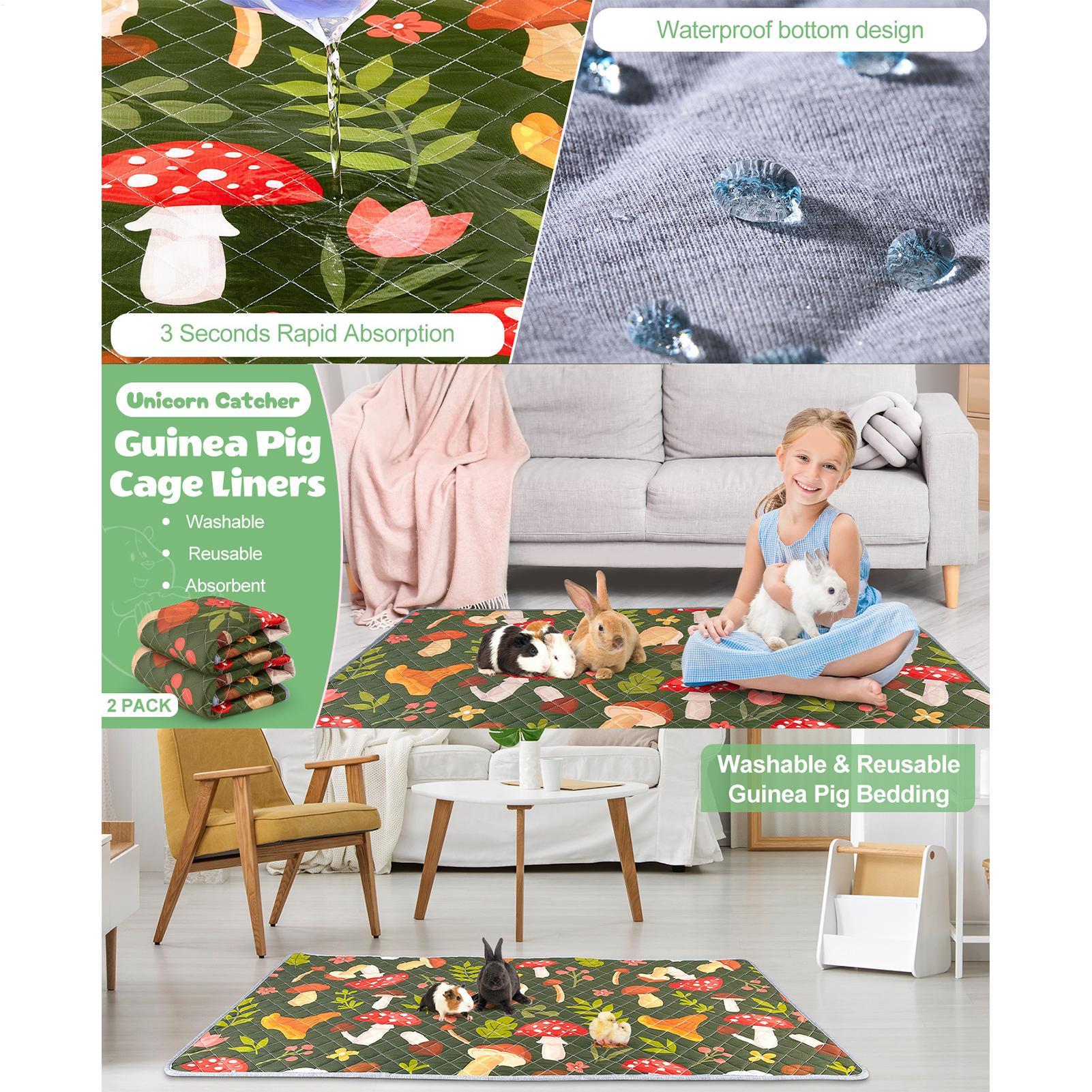 Bunny Cage Liner Washable Abso - Hedgehog Bedding Liner review and price