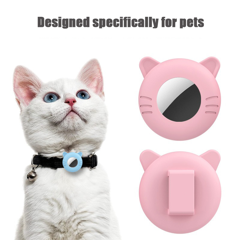 For Airtag Case Cat Collar Hol - Dog Muzzle Silicone review and price